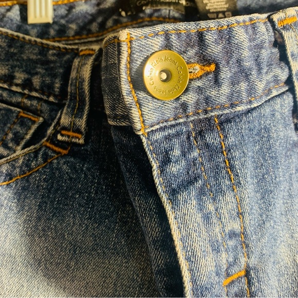 Calvin Klein Classic Blue Women's Straight Leg Jeans SZ 6 - Picture 8 of 11